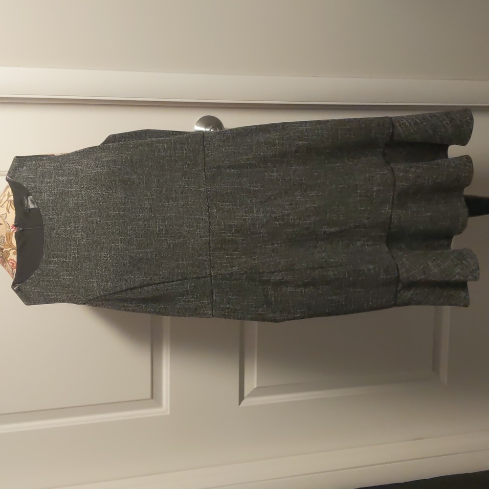 Charcoal Ann Taylor Size 12P Suit Dress